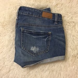 Garage denim shorts